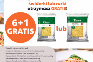 Knorr Makaron 6+1 GRATIS